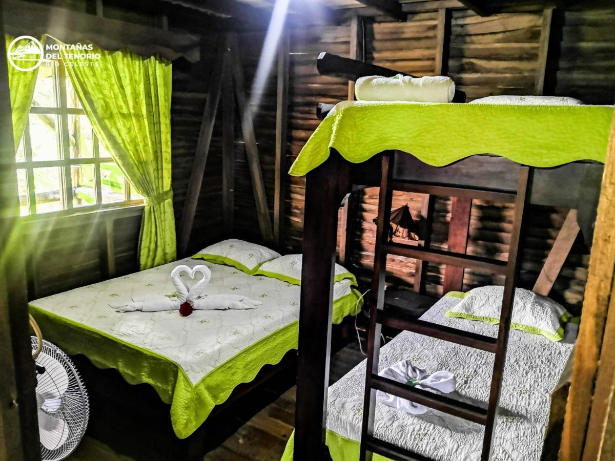 Cabinas Montañas del Tenorio Rio Celeste Exterior foto