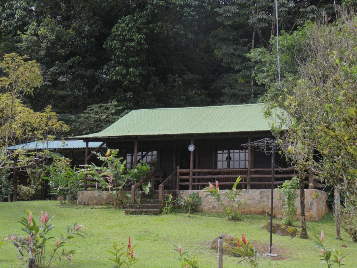 Cabinas Montañas del Tenorio Rio Celeste Exterior foto
